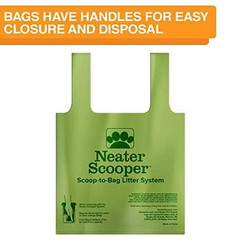 Neater Scooper Cat Litter Refill Bags (90, Green)
