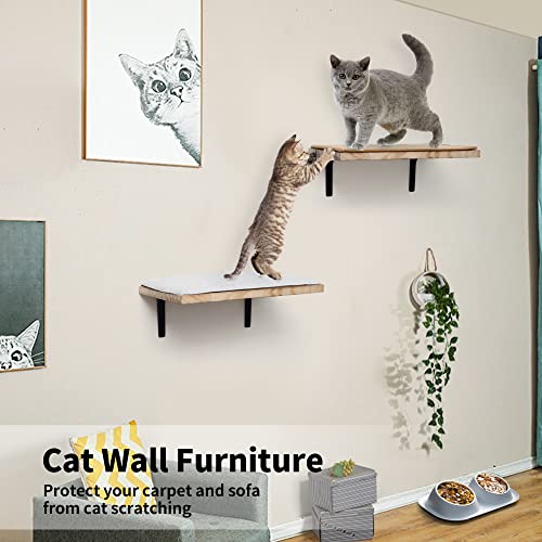 Solid Wood Cat Wall Mounted Furniture