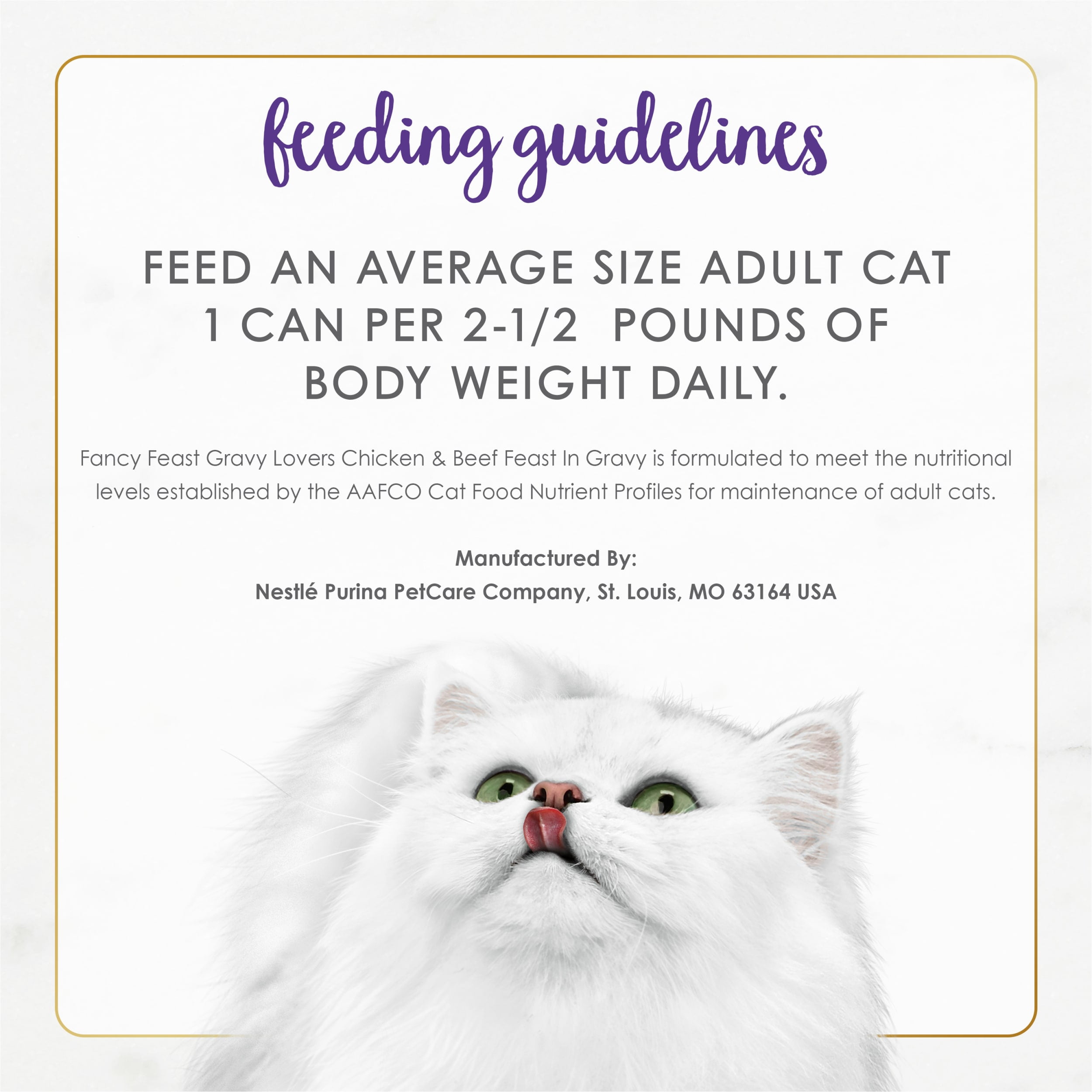 Chicken & Beef Gravy Wet Cat Food