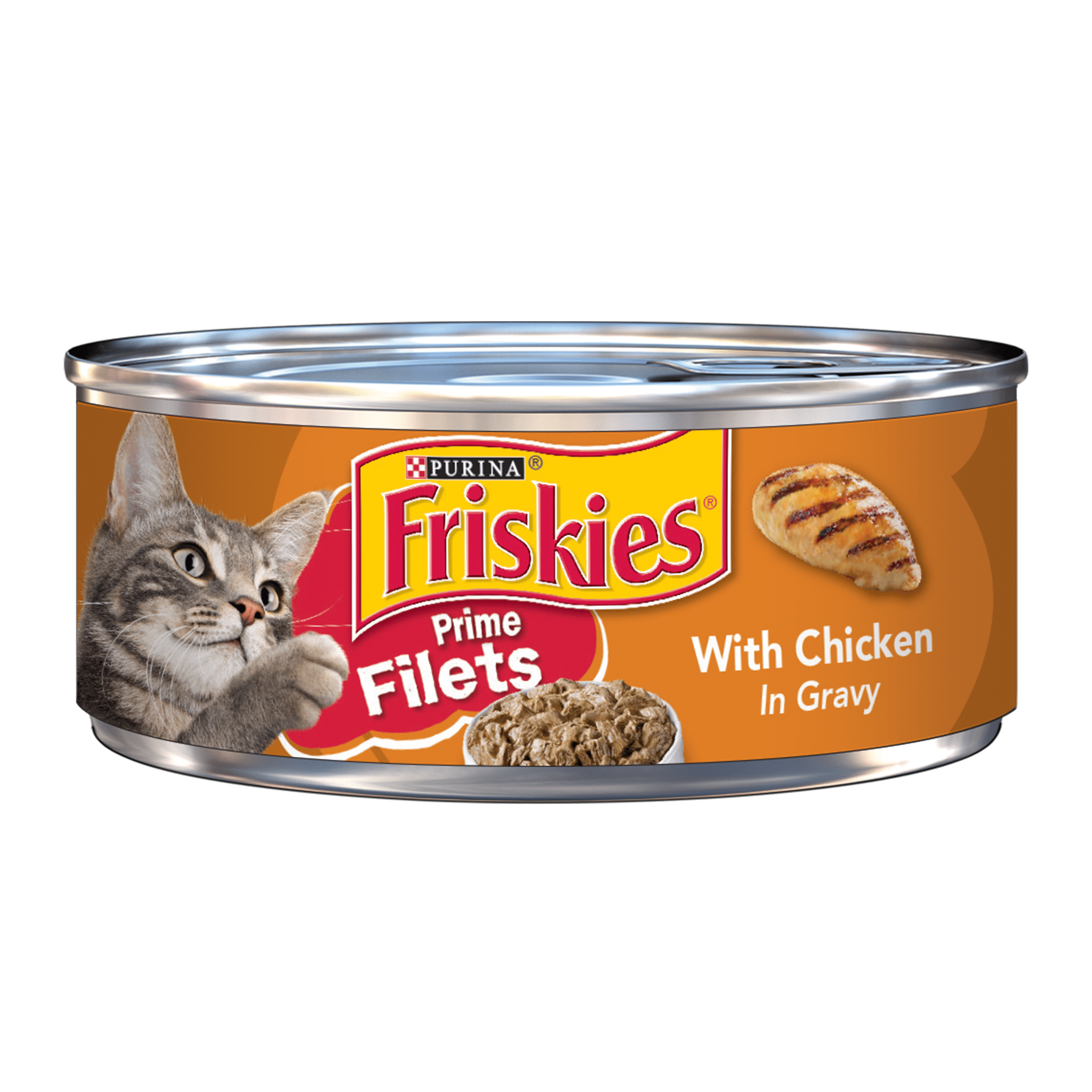 Friskies Chicken Filets Wet Cat Food, 5.5oz