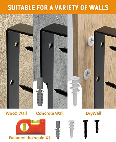 Handcrafted Floating Cat Shelf with Sisal Mat