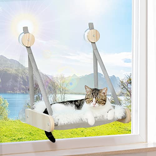 Large Window Mounted Cat Perch and Bed