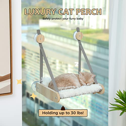 Large Window Mounted Cat Perch and Bed