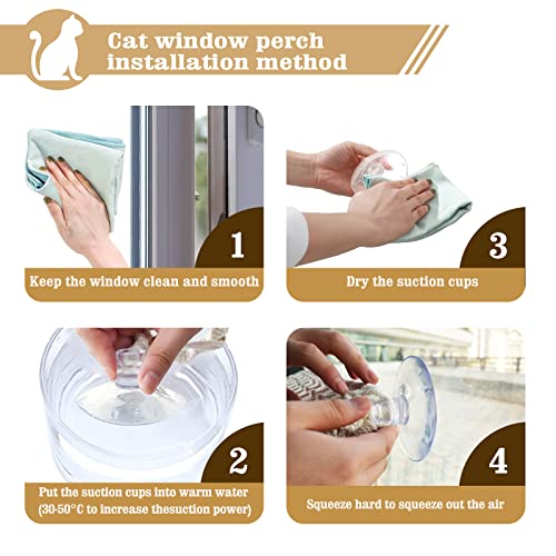 Macrame Cat Window Hammock with Suction Cups