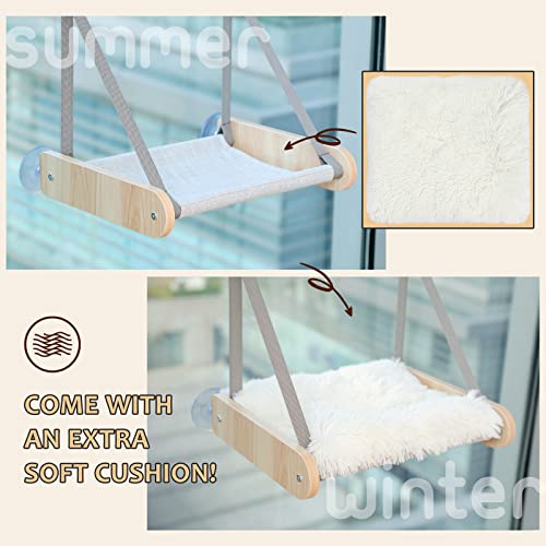 Large Window Mounted Cat Perch and Bed