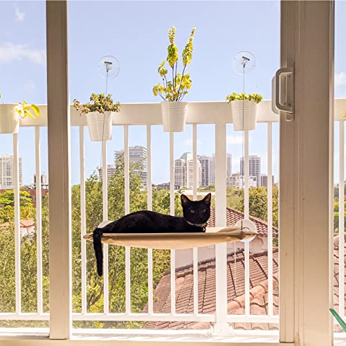360° Cat Window Hammock for Sunbathing