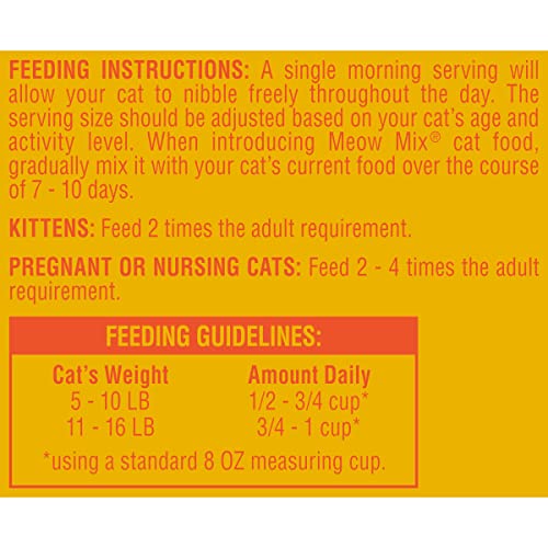 Meow Mix Original Choice Dry Cat Food, 22 Pounds
