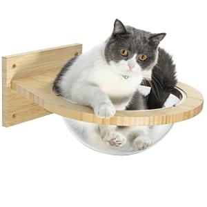 Wall-mounted Bamboo Cat Hammock & Bed
