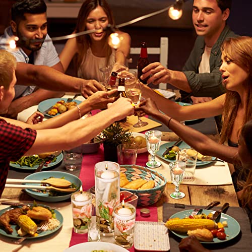 72 Pack 3 Inch Floating Candles for Centerpieces, 3 Inch Long Lasting Small Unscented White Floating Candle for Wedding, Birthday, Holiday & Home Decoration