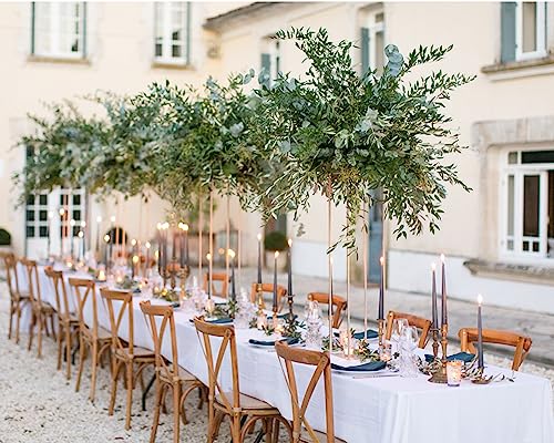 10 Pack White Tablecloth 60x126 Inch for Events