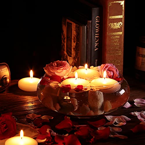 36 White Floating Candles - Perfect for Events