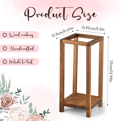 10 Pcs Wooden Candle Lantern Wedding Centerpiece Decor