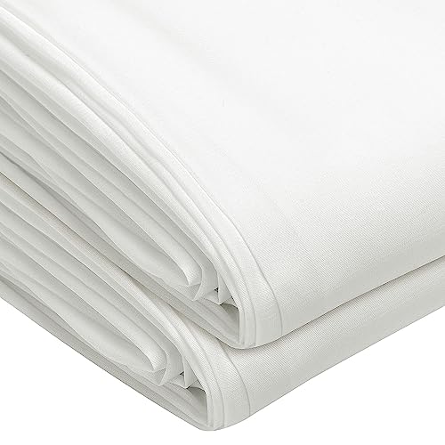 White Chiffon Wedding Arch Draping Fabric - 50 Yards