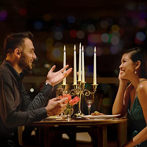 30 Pack Ivory Taper Candles, 10 inch, Dripless