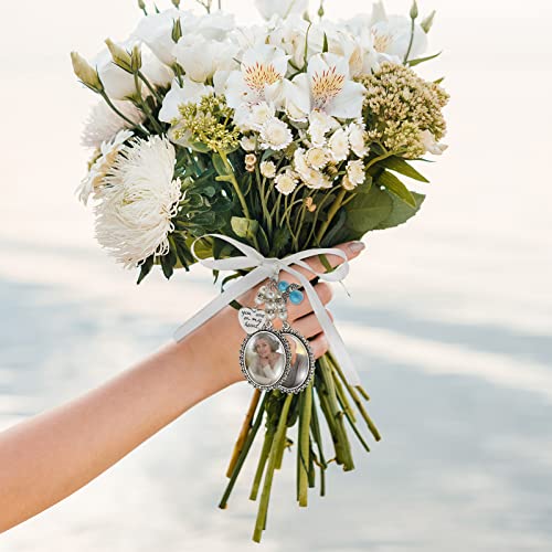 Wedding Memory Bouquet Charms for Bridal Party