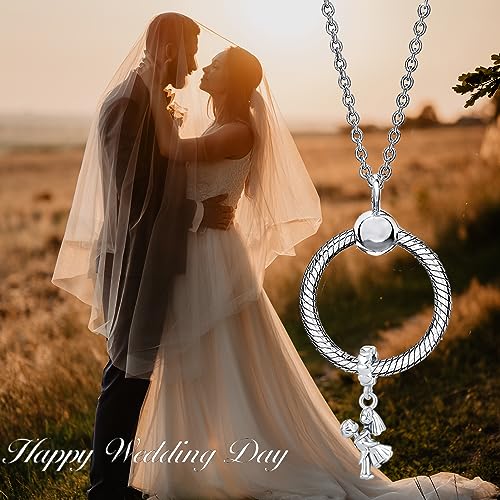 Wedding Day Charm Bracelet Bead for Pandora