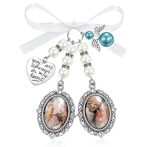 Wedding Memory Bridal Charm with Something Blue