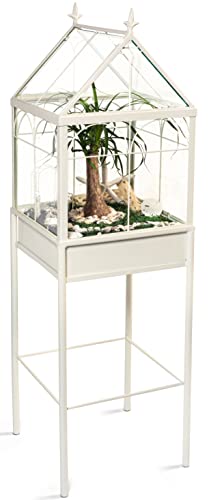 H Potter Planter Terrarium Freestanding Wardian Case (Medium)