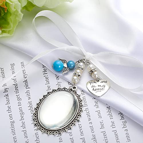 Wedding Bouquet Photo Charms for Bridal Memory