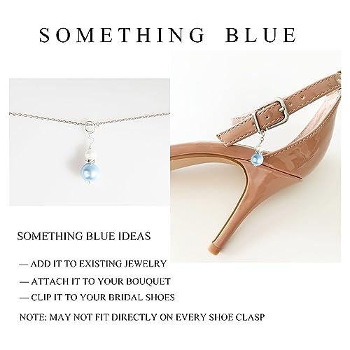Bride-to-Be Wedding Gift: Something Blue Charm Collection