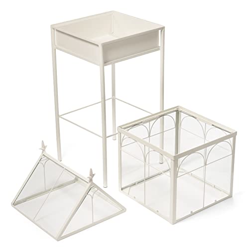 H Potter Planter Terrarium Freestanding Wardian Case (Medium)