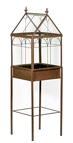 H Potter Large Glass Terrarium Succulent Planter Wardian Case for Plants