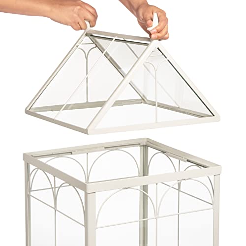 H Potter Planter Terrarium Freestanding Wardian Case (Medium)