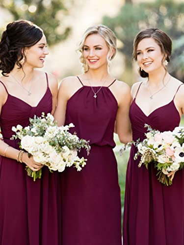 Bridesmaid Love Knot Necklaces - Set of 2-8