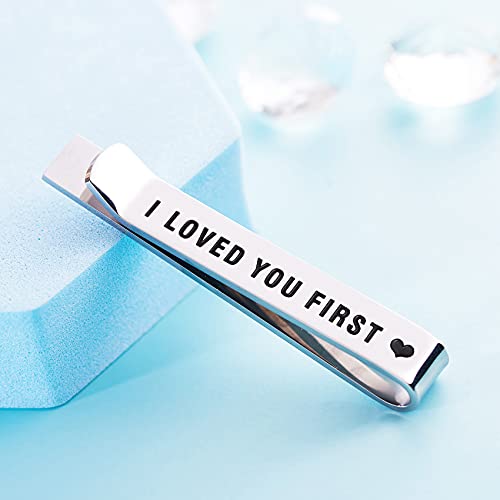 Bride's Gift: Stainless Steel Groomsmen Tie Clips