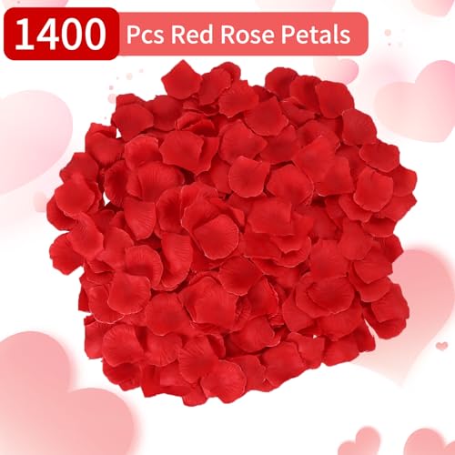1400 PCS Fake Rose Petals for Weddings & Events