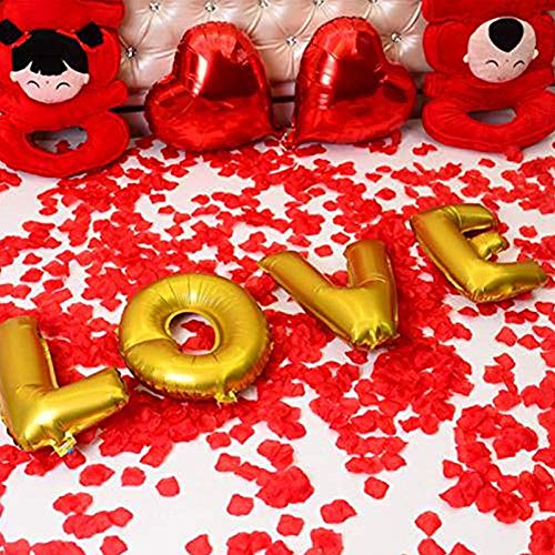 Black Artificial Silk Rose Petals Wedding Party Decoration