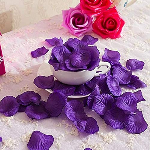1000 Artificial Silk Rose Petals Wedding Decor Favor