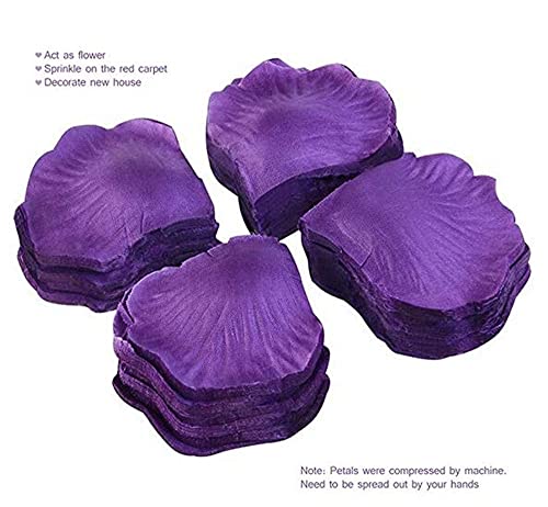 1000 Artificial Silk Rose Petals Wedding Decor Favor