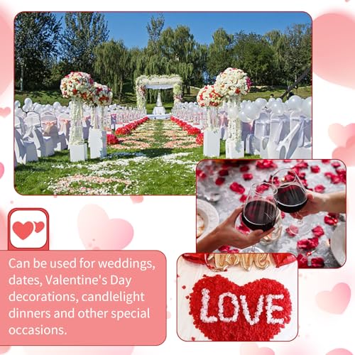 1400 PCS Fake Rose Petals for Weddings & Events