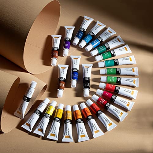 Royal Brush Gouache Artist Paint Set, 24-Colors