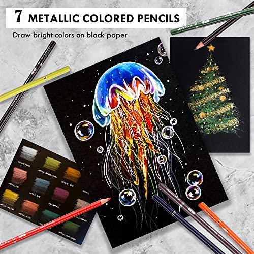 Soft Core Colored Pencils - 72 Count