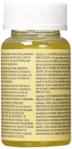 Grumbacher Oil Painting Medium II, Slow Dry, 2.5 oz.