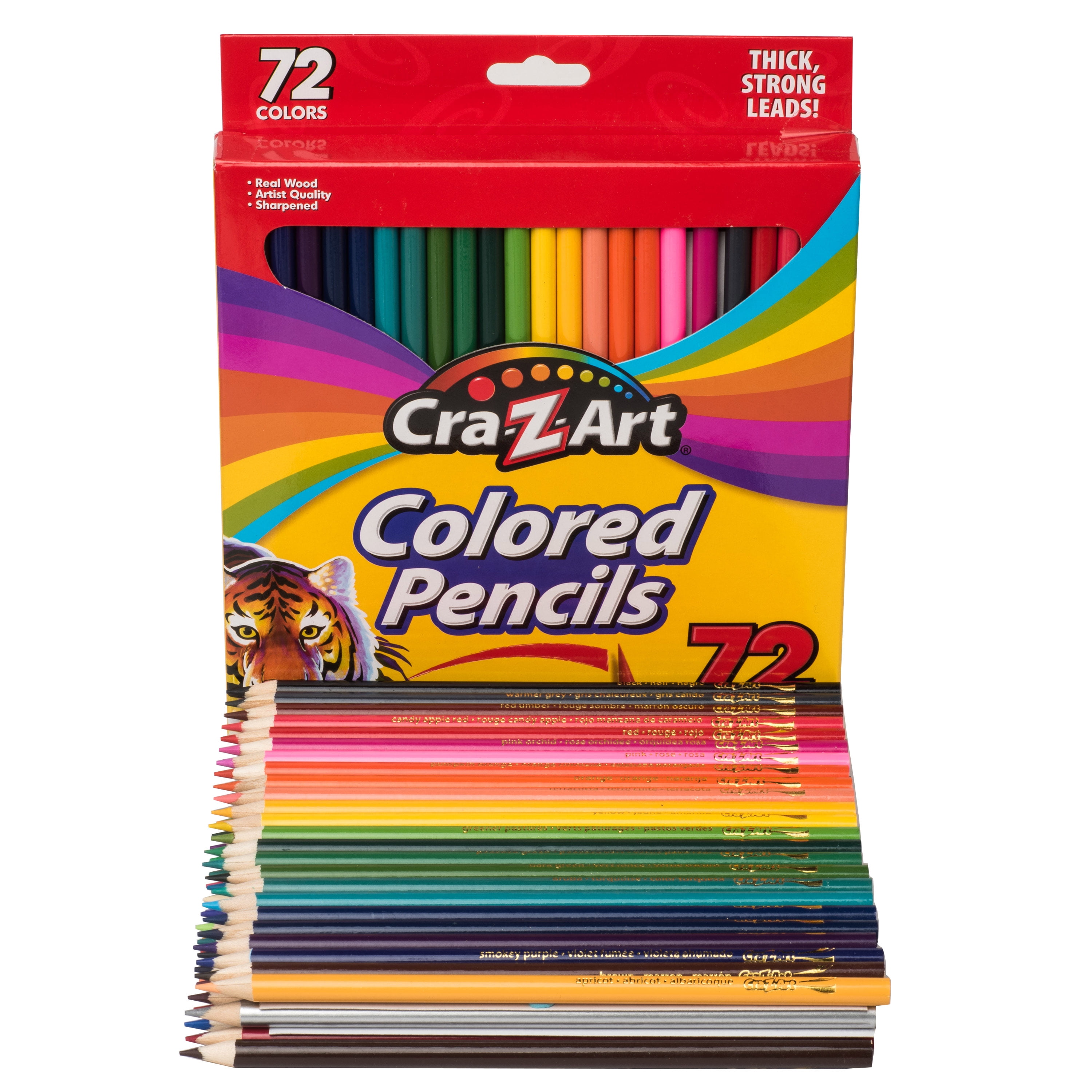 72 Count Cra-Z-Art Color Pencils, Multicolor