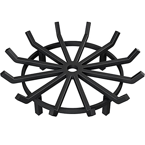 24" Wrought Iron Fire Pit Grate by Amagabeli