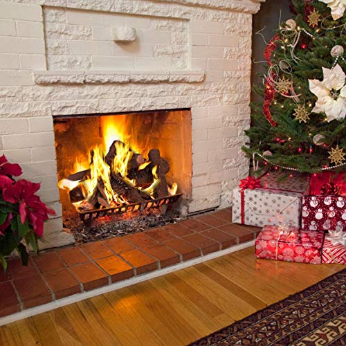 Happygrill Ceramic Gas Logs for Fireplaces and Pits