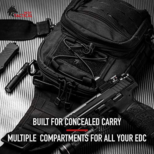 Compact EDC Sling Bag for Concealed Carry on-the-go