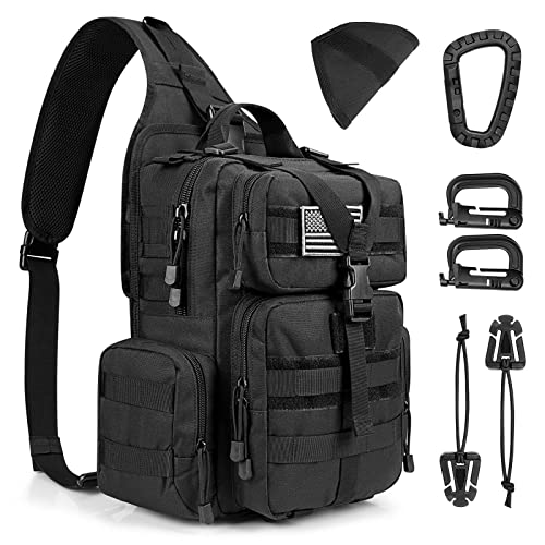 G4Free Tactical Sling Bag with Pistol Holster Concealed Carry