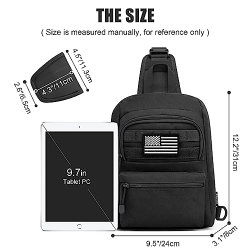 G4Free Compact Concealed Carry Sling Bag for Men