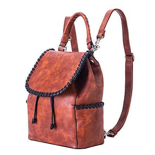 Madelyn Mahogany Concealed Carry Backpack for Women