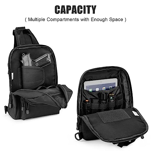 G4Free Compact Concealed Carry Sling Bag for Men