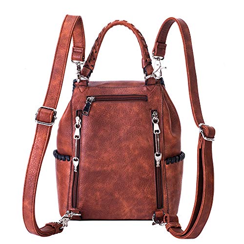 Madelyn Mahogany Concealed Carry Backpack for Women