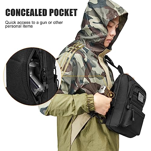 G4Free Compact Concealed Carry Sling Bag for Men