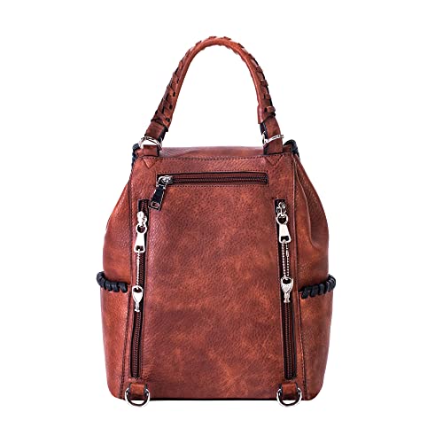Madelyn Mahogany Concealed Carry Backpack for Women