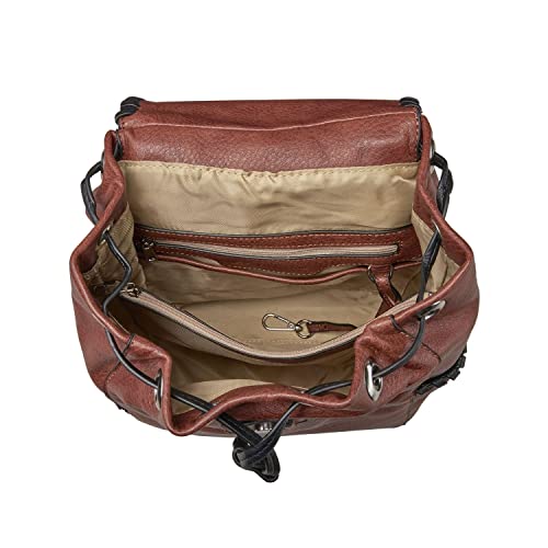 Madelyn Mahogany Concealed Carry Backpack for Women
