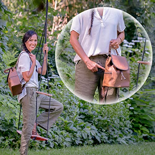 Madelyn Mahogany Concealed Carry Backpack for Women